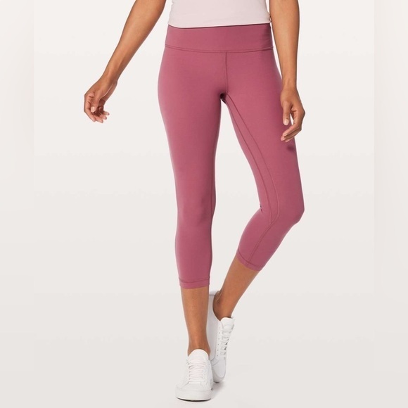 Lululemon | Women's Align Crop 21" So Merlot Size 6 - Picture 1 of 7